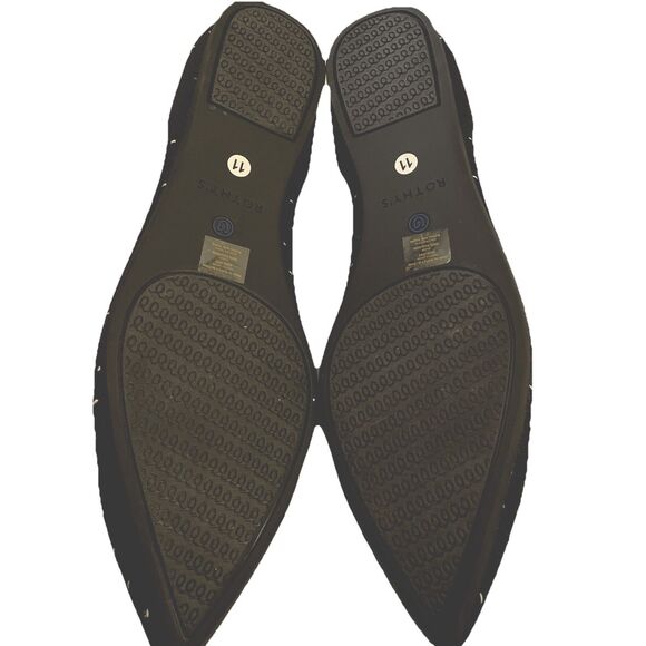 New Rothy’s The Point Ivory Dot Ballet Flats in Size 11 - Picture 5 of 5